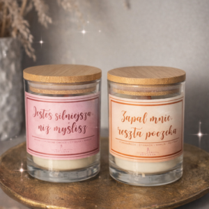 zestaw 4 sztuk świec girl power (kopia)