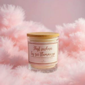 Świeca sojowa – miła byłam wczoraj