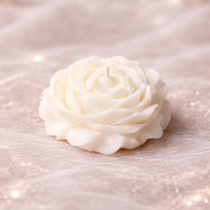 piwonia m personalizowane świece sojowe dla gości eleganckie podziękowanie handmade