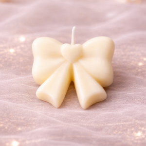 motyl personalizowane woski sojowe dla gości eleganckie podziękowanie handmade